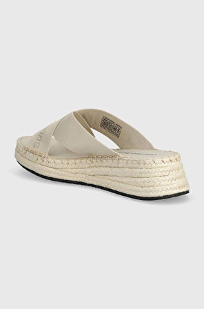 Calvin Klein SPORTY WEDGE ROPE SANDAL MR Terlik