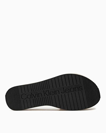 Calvin Klein Flatform Sandal Met Kadın Terlik
