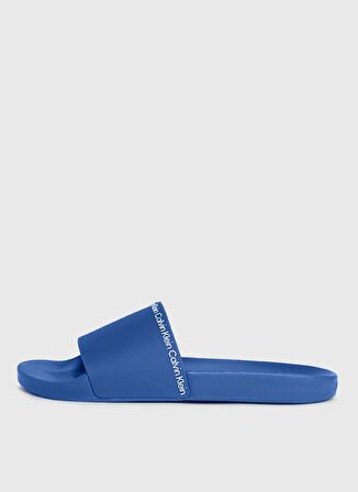 Calvin Klein Mavi Erkek Plaj Terliği POOL SLIDE RUBBER