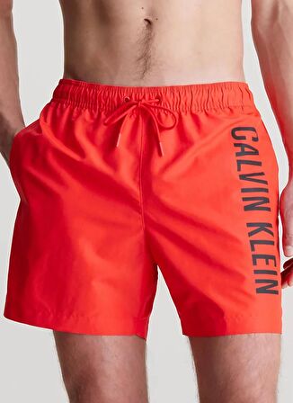 Calvin Klein Kırmızı Erkek Şort Mayo KM0KM01004XM9