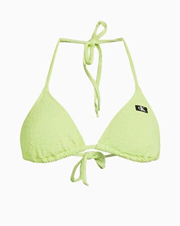 Calvin Klein Triangle Swim Tops Bikini Üstü