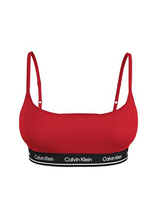 Calvin Klein Kırmızı Kadın Bikini Üst BRALETTE-RP KW0KW02425XNE