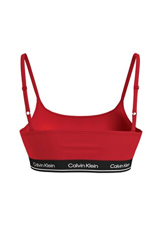 Calvin Klein Kırmızı Kadın Bikini Üst BRALETTE-RP KW0KW02425XNE