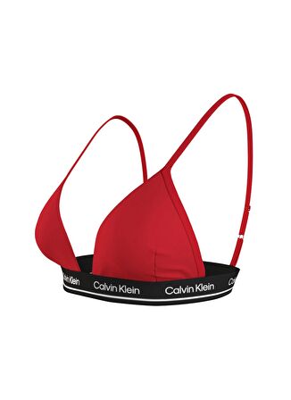 Calvin Klein Kırmızı Kadın Bikini Üst TRIANGLE-RP KW0KW02424XNE