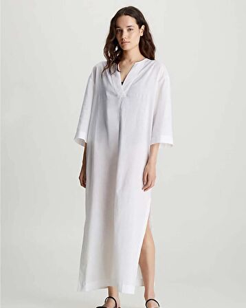 Calvin Klein Cover Up Dress Kaftan Plaj Elbisesi