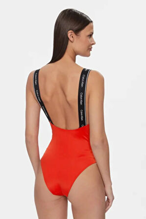 Calvin Klein Kadın Swimwear-KW0KW02422RED