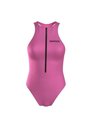 Calvin Klein Pembe Kadın Mayo RACERBACK ONE PIECE KW0KW02407TOZ