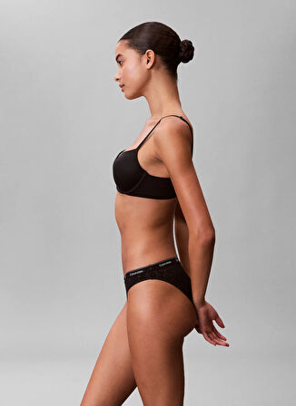 Calvin Klein Siyah Kadın Bikini Külot 000QD5069E CK WOMEN