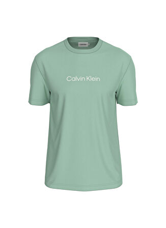 Calvin Klein Bisiklet Yaka Yeşil Erkek T-Shirt K10K111346LHH