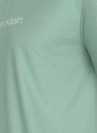 Calvin Klein Bisiklet Yaka Yeşil Erkek T-Shirt K10K111346LHH