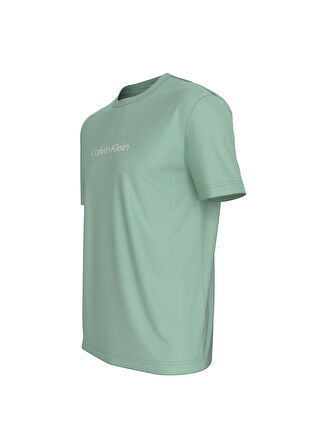 Calvin Klein Bisiklet Yaka Yeşil Erkek T-Shirt K10K111346LHH