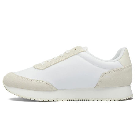 Calvin Klein Retro Runner Low Lace Womens Sneaker Kadın Günlük Spor Ayakkabı Beyaz