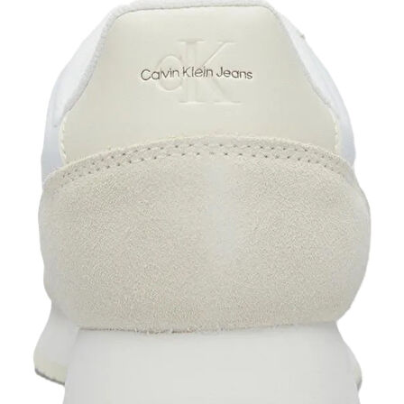 Calvin Klein Retro Runner Low Lace Womens Sneaker Kadın Günlük Spor Ayakkabı Beyaz