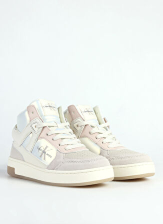Calvin Klein Krem Kadın Sneaker YW0YW014890GE