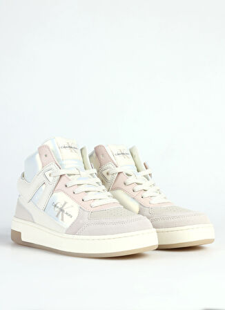 Calvin Klein Krem Kadın Sneaker YW0YW014890GE
