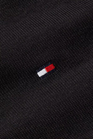 Erkek Yuvarlak Yaka COTTON CREW NECK Kazak - Siyah | L