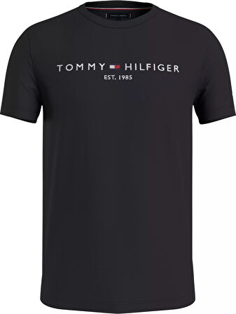 Erkek Im Core Tommy Logo T-Shirt-Siyah | M