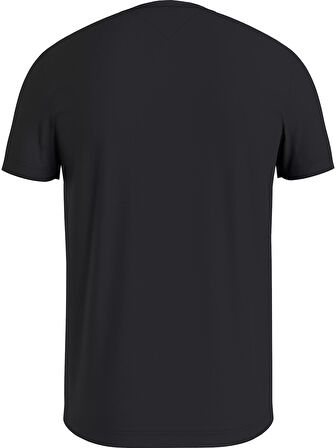 Erkek Im Core Tommy Logo T-Shirt-Siyah | M