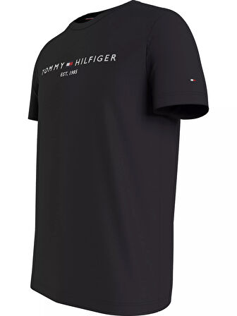 Erkek Im Core Tommy Logo T-Shirt-Siyah | M