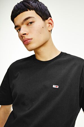 Tommy Hilfiger Tjm Classic Jersey Bisiklet Yaka Erkek Tişört
