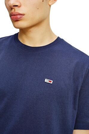 Tommy Hilfiger Tjm Classic Jersey Bisiklet Yaka  Erkek Tişört