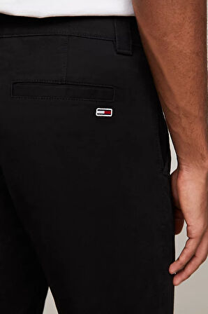 Erkek TJM Scanton Slim Chino Pantolon - Siyah | 33/32