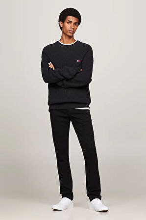 Erkek TJM Scanton Slim Chino Pantolon - Siyah | 38/32