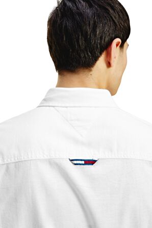 Tommy Hilfiger Tjm Slim Stretch Oxford Erkek Gömlek