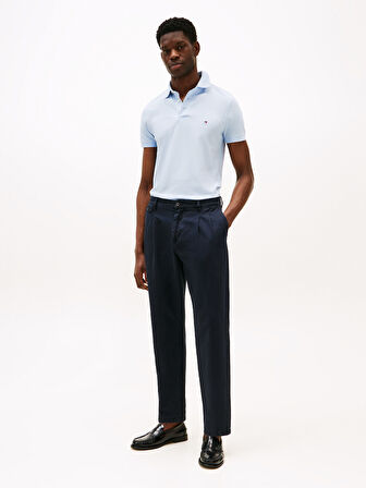 TOMMY HILFIGER Erkek  Açık Mavi Polo Yaka T-Shirt MW0MW17771 C1O