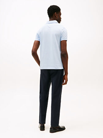 TOMMY HILFIGER Erkek  Açık Mavi Polo Yaka T-Shirt MW0MW17771 C1O