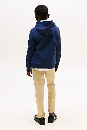 Unisex Çocuk Th Essential Hoodie Kapüşonlu Sweatshirt - Lacivert | 14 Yaş