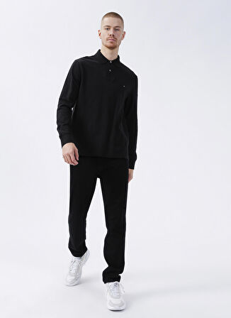 Tommy Hilfiger Bisiklet Yaka Siyah Erkek T-Shirt MW0MW20183BDS