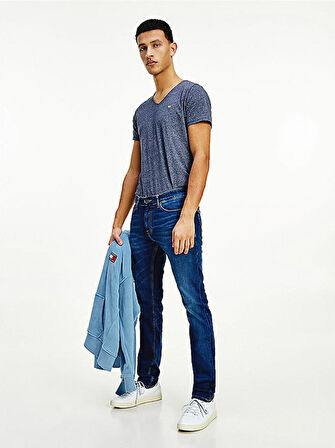 TOMMY JEANS Erkek Scanton Slim Jean Denim Pantolon