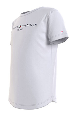 Kız Çocuk Th Yazı Logo T-Shirt - Beyaz | 14 Yaş