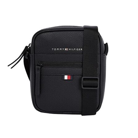 Tommy Hilfiger Essential Pu Mini Reporter Çanta