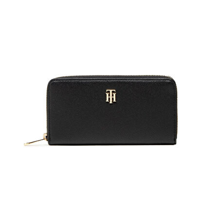 Tommy Hilfiger Kadın Cüzdan Gold Logo Detaylı 8720117442211