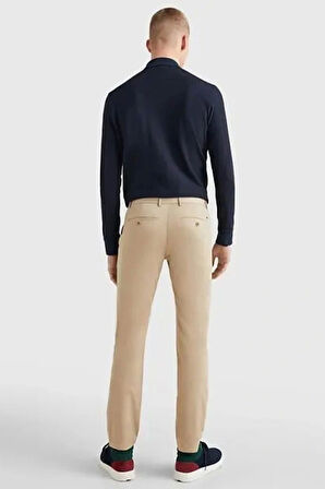 Tommy Hilfiger CHINO BLEECKER 1985 PIMA COTTON Erkek BEJ Pantolon MW0MW26619AEG