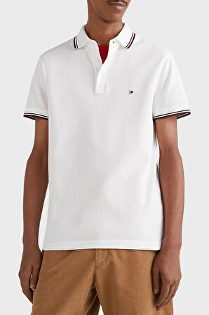 Erkek Dokuma Polo Yaka Kısa Kol T-Shirt