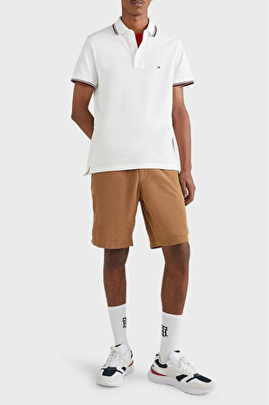Erkek Dokuma Polo Yaka Kısa Kol T-Shirt