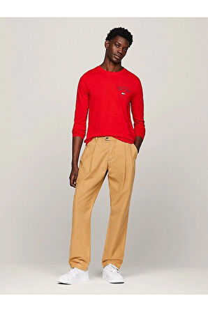 Varsity Logo Uzun Kollu Tişört