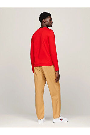 Varsity Logo Uzun Kollu Tişört