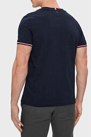 TOMMY HİLFİGER ERKEK TOMMY LOGO TIPPED t-shirt