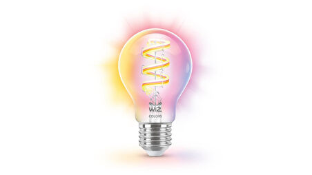Wiz RGB Filament Şeffaf 40W A60 E27 Akıllı Ampul