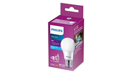 Philips LED 8W - 6500K Beyaz Işık (720 Lumen)