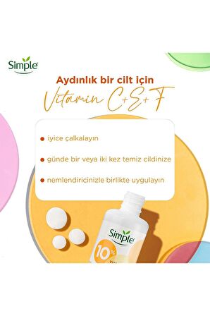 Simple Booster Serum Vitamins C+ E+ F* 30 ml