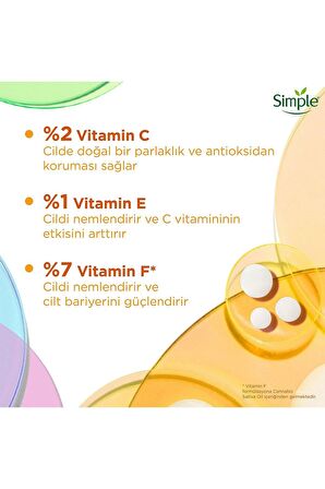 Simple Booster Serum Vitamins C+ E+ F* 30 ml