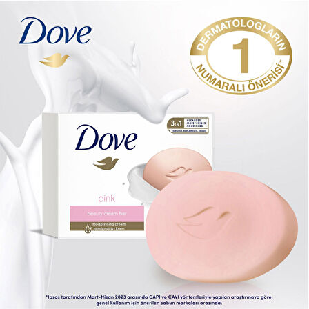 Dove Pink Beauty Cream Bar Sabun 2 Adet x 90 gr.