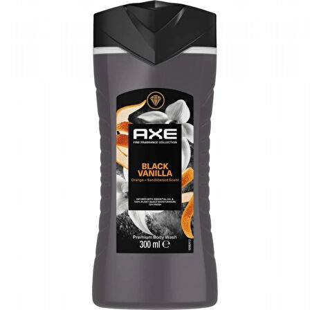 Axe Duş Jeli Black Vanilla 300 Ml