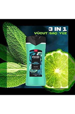 Axe Premium Collection Aqua Bergamot 3 in 1 Duş Jeli 300 ml