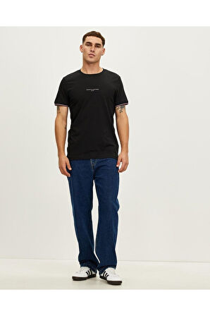 TOMMY HİLFİGER ERKEK TOMMY LOGO TIPPED T-SHIRT